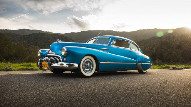 Обои картинки фото автомобили, buick, 1948, roadmaster, sedanette